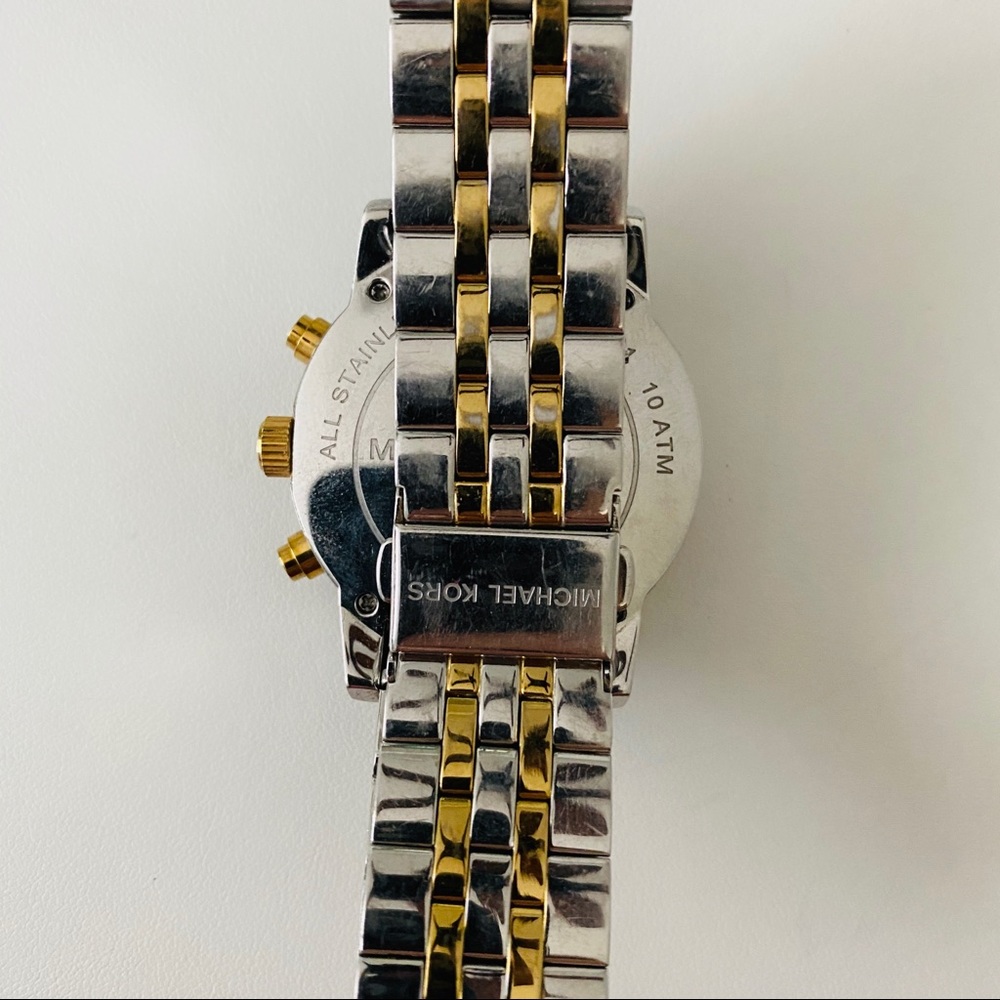Michael Kors two tone stainless steel watch - Picture 2 of 4